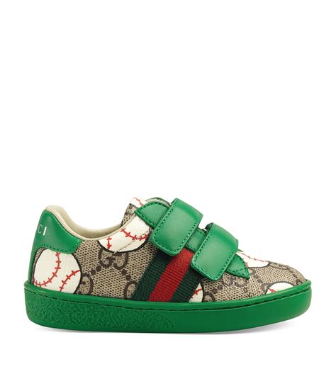 Gucci Kids Ace GG Supreme Sneakers 